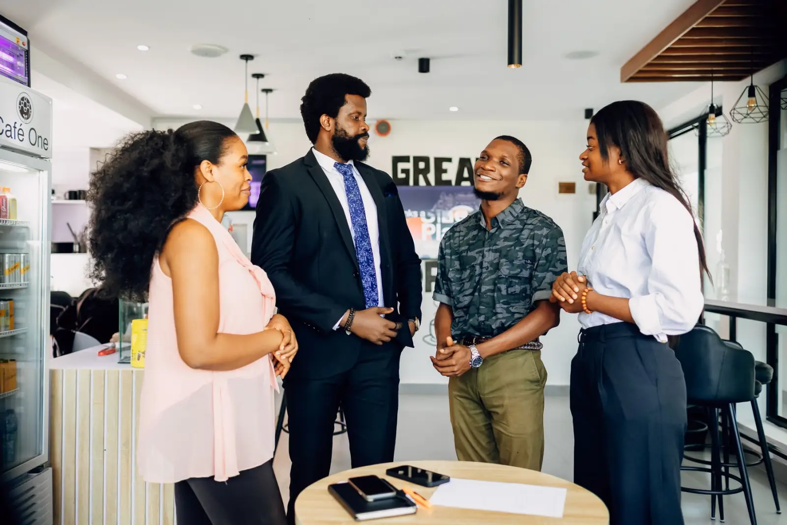 Business team meeting